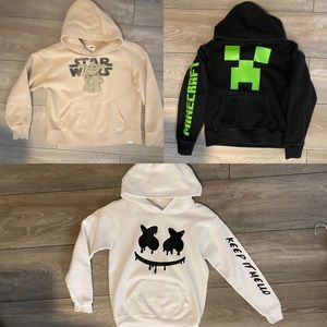 Boys hoodie bundle- Gap and Etsy